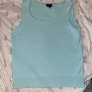 Talbots size S light blue Sweater-vest! Brand new never worn no tags!